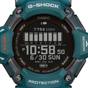 Японские умные часы Casio G-SHOCK GBD-H2000-2 с хронографом