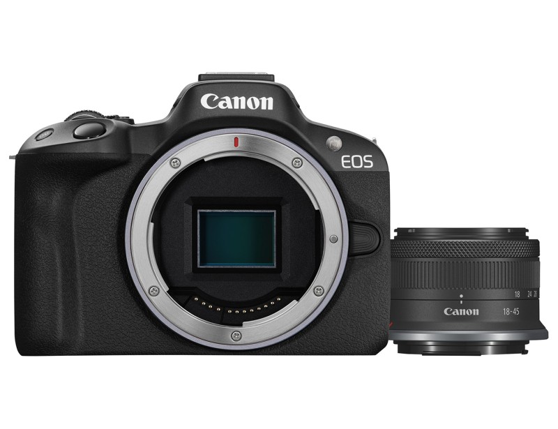 Беззеркальный фотоаппарат Canon EOS R50 Kit RF-S 18-45mm F4.5-6.3 IS STM