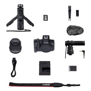 Беззеркальный фотоаппарат Canon EOS R50 Content Creator Kit