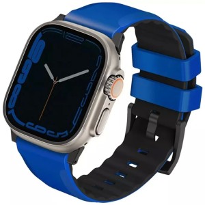 Ремешок Uniq Linus Airsoft Silicone 49mm Apple Watch Rasing Blue (49MM-LINUSRBLU)