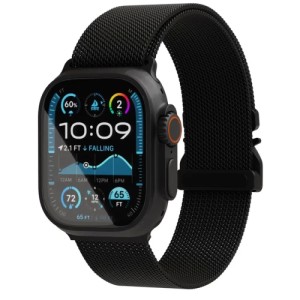 Ремешок VLP Milanese Band Pro для Apple Watch 42/44/45/46/49mm Черный