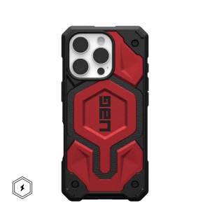 UAG Monarch Pro with MagSafe Series Case for Apple iPhone 16 Pro Crimson (Красный)