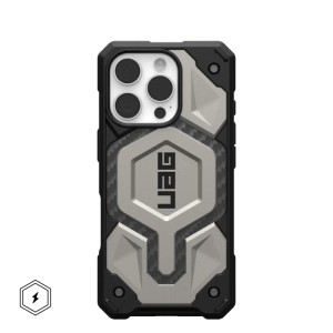 UAG Monarch Pro with MagSafe Series Case for Apple iPhone 16 Pro Titanium (Титановый)