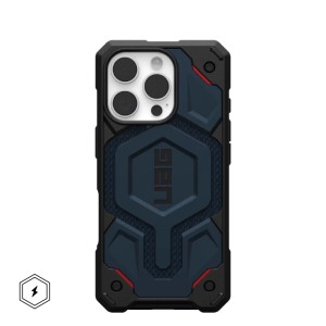 UAG Monarch Pro Kevlar® with MagSafe Series Case for Apple iPhone 16 Pro Mallard (Синий)