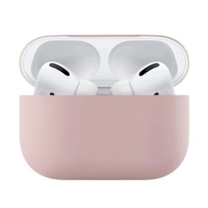 Силиконовый чехол для Apple AirPods Pro Pink Sand