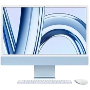 Моноблок Apple iMac 24 2023 (M3 8-Core, GPU 10-Core, 8GB, 512GB) (Синий, 8 ГБ, 512 ГБ, MQRR3)