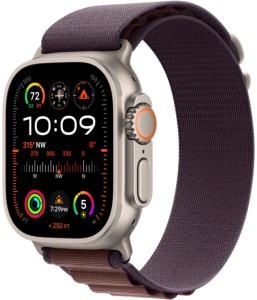 Умные часы Apple Watch Ultra 2 49 мм Titanium Case with Alpine Loop (49mm, Индиго M, M)