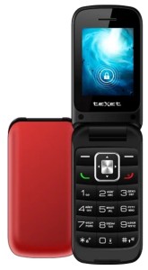 Телефон Texet TM-422 Dual Sim Pomegranate (Красный)