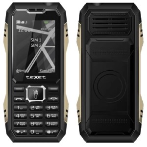 Телефон Texet TM-D424 Dual Sim Black (Черный)