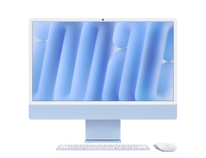 Моноблок Apple iMac 24 Retina 4,5K (M4, 10C CPU/10C GPU, 2024), 16 Гб, 512 Гб SSD, синий MWV33