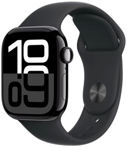 Умные часы Apple Watch Series 10 46 мм, M/L 140-245 мм, Aluminium Case GPS, Jet Black