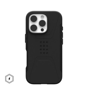 UAG Civilian with MagSafe Series Case for Apple iPhone 16 Pro Black (Чёрный)