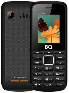 Телефон BQ 1846 One Power Black Orange (Черный-Оранжевый)