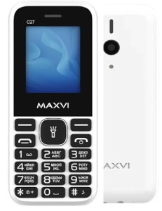 Телефон MAXVI C27 White (Белый)