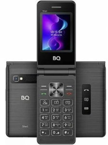 Телефон BQ 2411 Shell Dual Sim Black (Черный)