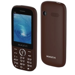 Телефон MAXVI K20 Coffe (Коричневый)