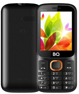 Телефон BQ 2820 Step XL+ Dual Sim Black Orange (Черный-Оранжевый)