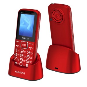 Телефон MAXVI B21ds up Red (Красный)