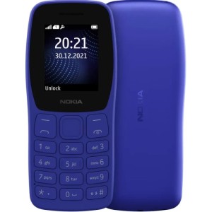 Телефон Nokia 105 (2024) TA-1423 SS Blue (Синий)