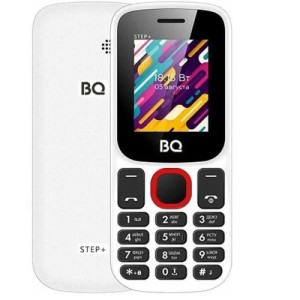 Телефон BQ 1848 Step+ Dual Sim White Red (Белый-Красный)