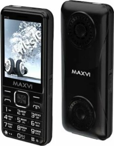 Телефон MAXVI P110 Black (Черный)