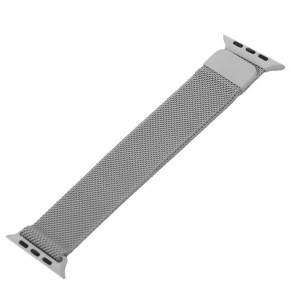 Ремешок для Apple Watch Milanese Loop 42/44/45мм (Серебристый)