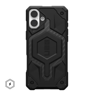 UAG Monarch Pro with MagSafe Series Case for Apple iPhone 16 Plus Carbon Fiber (Чёрный)