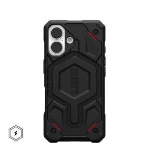 UAG Monarch Pro Kevlar® with MagSafe Series Case for Apple iPhone 16 Kevlar Black (Чёрный)