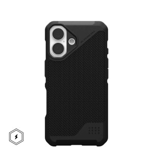 UAG Metropolis LT with MagSafe Series Case for Apple iPhone 16 Kevlar Black (Чёрный)