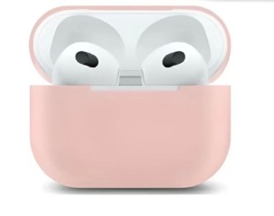 Силиконовый чехол для Apple AirPods 4 Pink Sand