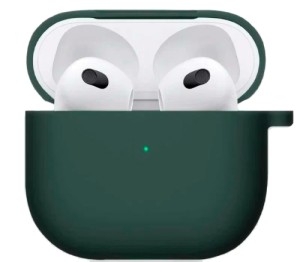 Силиконовый чехол для Apple AirPods 4 Green