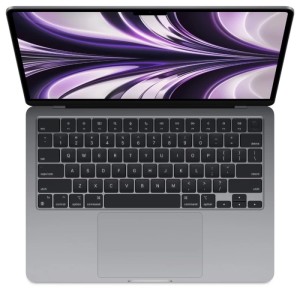 Ноутбук Apple MacBook Air 13 2022 Space Gray MC7U4 (M2 8C CPU, 8C GPU, 2560x1664, 16GB, 256GB SSD, macOS)