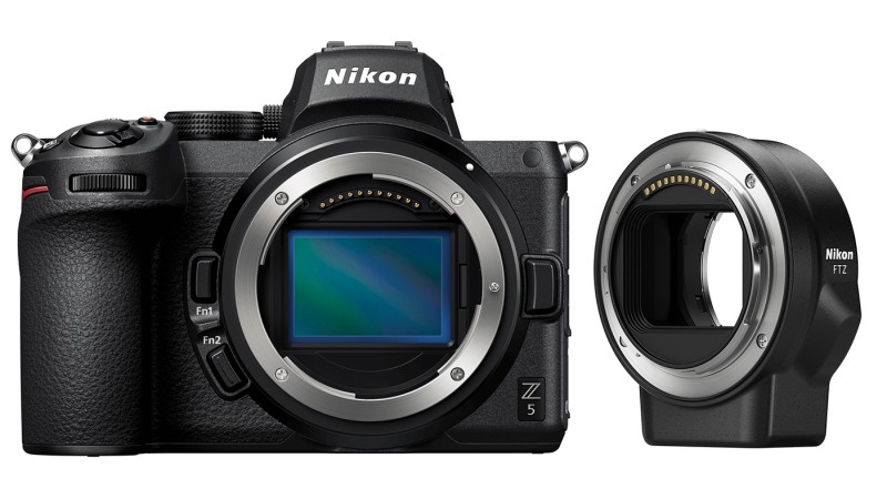 Беззеркальный фотоаппарат Nikon Z5 Body + FTZ Mount Adapter