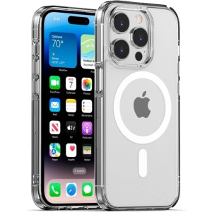 Чехол Gurdini Alba Series Protective with MagSafe для iPhone 16 Pro Max Clear