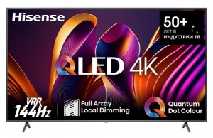 Телевизор Hisense 75E7NQ PRO 144Гц (Производитель: Китай)