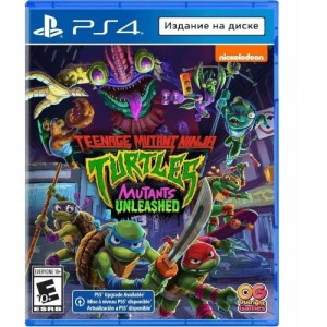 Игра для PS4 Teenage Mutant Ninja Turtles Mutants Unleashed (Английская версия)