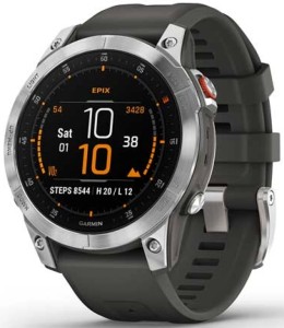 Garmin EPIX (Gen 2) Sapphire серый стальной