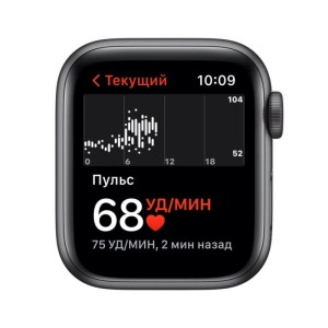 Смарт-часы Apple Watch Series SE GPS 44mm Space Gray/Midnight Sport Band (MKQ63)