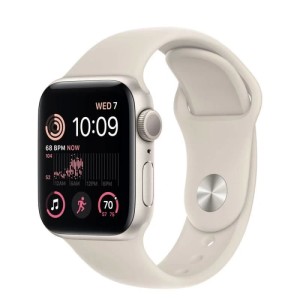 Смарт-часы Apple Watch Series SE GPS 40mm Starlight Sport Band (MNJP3)