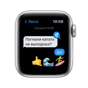 Смарт-часы Apple Watch Series SE GPS 40mm Silver/Abyss Blue Sport Band (MKNY3)