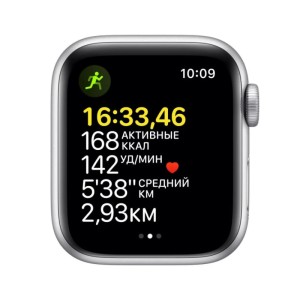 Смарт-часы Apple Watch Series SE GPS 40mm Silver/Abyss Blue Sport Band (MKNY3)