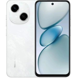 Смартфон Tecno Spark Go 1 3/64GB Glittery White (Блестящий белый)