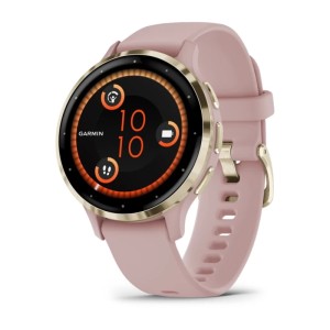 Умные часы Garmin Venu 3S золотой/розовый (010-02785-03)