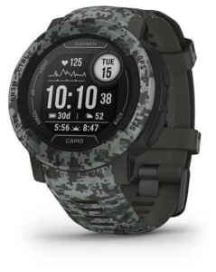 Смарт-часы Garmin INSTINCT 2 Camo темно-серый камуфляж 010-02626-03