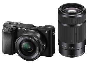 Беззеркальный фотоаппарат Sony Alpha 6100 Double Kit E PZ 16-50mm F3.5-5.6 OSS + E 55-210mm F4.5-6.3 OSS