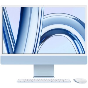 Моноблок Apple iMac (2023) 24 Retina 4.5K M3 8C CPU, 10C GPU/8GB/256Gb Blue (MQRQ3)