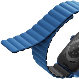 Ремешок Uniq Revix reversible Magnetic для Apple Watch 38/40/41 Blue/Black