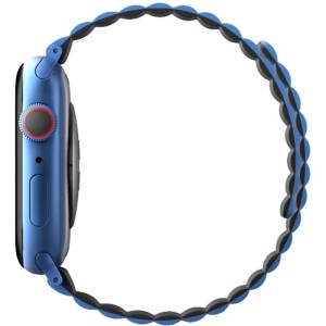 Ремешок Uniq Revix reversible Magnetic для Apple Watch 38/40/41 Blue/Black