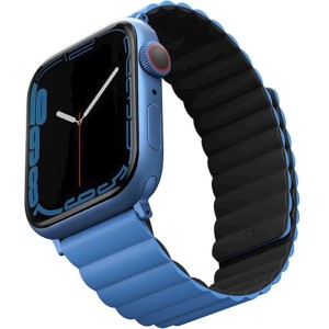 Ремешок Uniq Revix reversible Magnetic для Apple Watch 38/40/41 Blue/Black