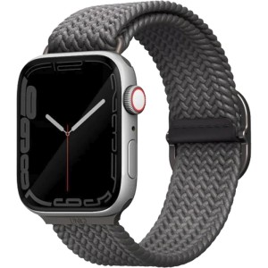 Ремешок Uniq Aspen Design Strap Braided для Apple Watch 38/40/41 Grey